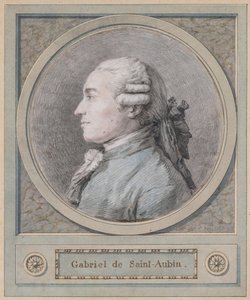 Portret van een man, vermoedelijk de beeldhouwer Clodion (1738-1814) door Unknown