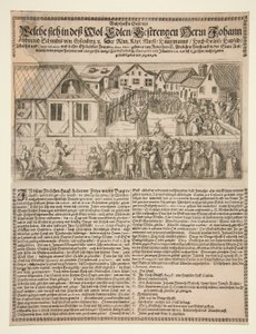 Religieuze Scène met Prediker door Unknown