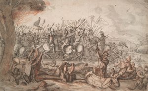 Romeinse Slagveldscène