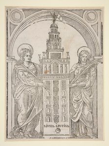 St. Justa en St. Rufina door Unknown