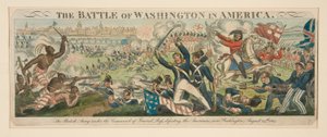 De Slag om Washington in Amerika door Unknown