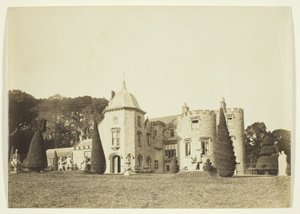 Zonder titel (Het Hoekhuis, gebouwd door Norman Shaw, zijaanzicht) door Unknown