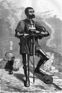 Een ridder uit de stad Rhodos (Griekenland), in de 16e eeuw. door Unknown artist