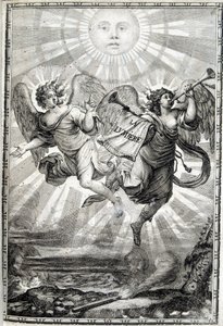 Allegorische figuur van het Licht - Het Licht aan Monseigneur de eminente kardinaal Jules Mazarin (Giulio Raimondo Mazzarino of Mazarino) (1602-1661) door Unknown artist