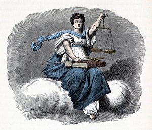 Allegorie van Justitie - 1882