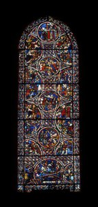 Ambulatoriumraam (glas-in-lood)