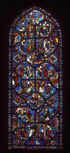 Ambulatoriumraam (glas-in-lood)