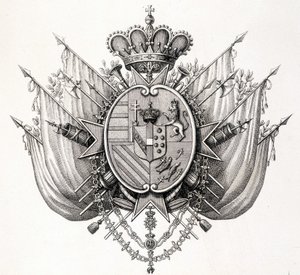 Wapens van Toscane, begin 19e eeuw. Leopold van Toscane