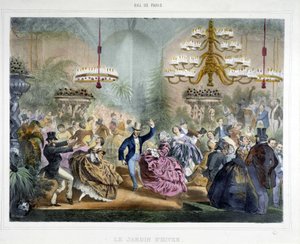 Bal in de Wintertuin door Unknown artist