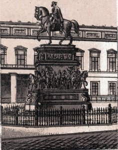 Berlijn, Duitsland: standbeeld van Frederik II de Grote (Frederik de Grote) door Unknown artist