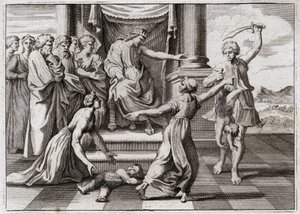 Bijbel van Royaumont, Oude Testament: Oordeel van Salomo. Salomo