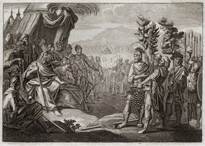 Bijbel van Royaumont, Oude Testament: Twaalf spionnen. Mozes stuurde twaalf spionnen om het land Kanaän (Beloofde Land) te verkennen. Ze laten het volk morren, en God, om hen te straffen voor dit gemor, verzekert hen dat ze nooit dit land zullen betreden. 