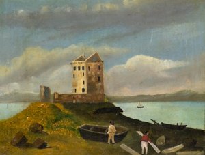 Broughty Castle door Unknown artist