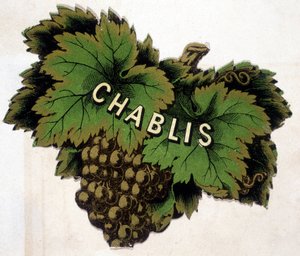 Chablis label. Chromolithografie, n.d.