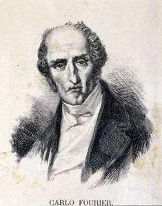 Charles Fourier (1772-1837), Franse filosoof en econoom door Unknown artist