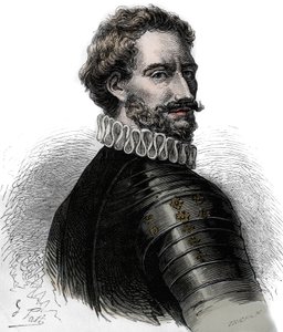 Karel III, hertog van Bourbon - Karel III van Bourbon - Karel van Montpensier (1490-1527), hertog van Bourbon en Connetable van Frankrijk. Gravure uit de 19e eeuw. door Unknown artist