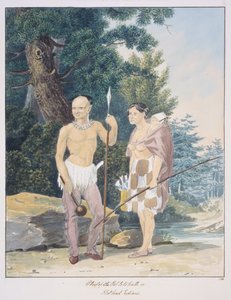 Hoofd van de Pal-lo-to-path of Flathead Indianen, c.1843-50