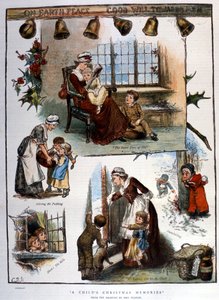 Kerstherinneringen, Gravure