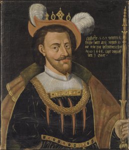 Portret van Christoffel van Beieren door Unknown artist