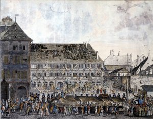 Bestorming en plundering van het stadhuis van Straatsburg, 21 juli 1789