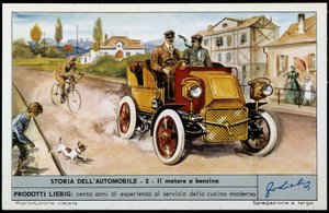 Daimler in 1897: 4 cilinders, 4-takt, 20 pk