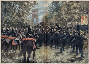 Dreyfus-affaire - Parijs - 2 oktober door Unknown artist