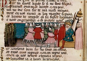Ingang naar Spanje (Miniatuur) door Unknown artist