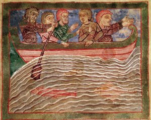 Episode uit het leven van Sint Radegonde van Poitiers (519-587), vrouw van Clotaire I, koning van de Franken
