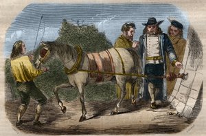 Experiment van Otto von Guericke.