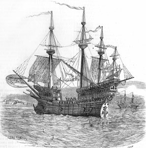 Vloot van Hendrik VIII door Unknown artist