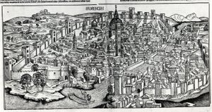 Florence in 1470 door Unknown artist