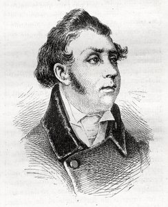 François Charles Dulong - Franse advocaat en politicus - 1792-1834 - gravure door Unknown artist