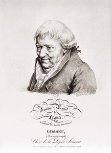 François Joseph Gossec. Franse componist. 1734-1829 door Unknown artist
