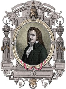 Franse Revolutie: Portret van Francois Babeuf, revolutionair door Unknown artist