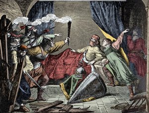 Friedrich Barbarossa bij Susa - Keizer Frederik Barbarossa (Frederik I van Hohenstaufen) door Unknown artist