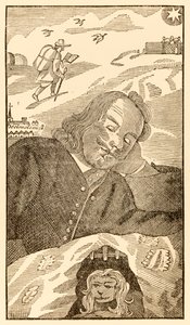 Frontispice uit The Pilgrims Progress From This World, To That Which Is To Come door John Bunyan door Unknown