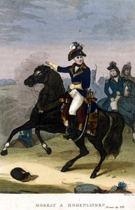 Generaal Jean Victor (Jean-Victor) Moreau bij Hohenlinden op 3 december