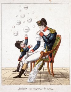 Gone with the wind: Napoleon die zeepbellen maakt van Toscane, Zwitserland, Holland, Napels, Rome, Spanje en Europa - in 