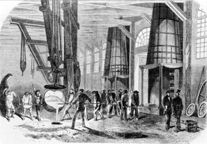 Gieterij van Grenelle in 1885
