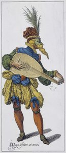 Gitarist door Unknown artist