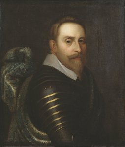 Portret van koning Gustaaf II Adolf van Zweden