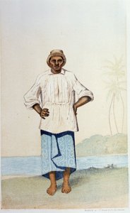 Hoaori van Oceanië - in "First swedish circumnavigation" door Skogman Carl Johan Alfred, ed. Stockholm, Adolf Bonnier door Unknown artist
