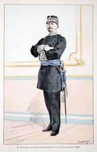 Honorat, divisie-inspecteur van de gemeentepolitie (1884)