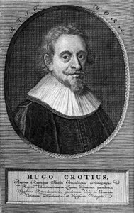 Hugo Grotius (1583-1645) (Huig de Groot), Nederlandse jurist en diplomaat. door Unknown artist