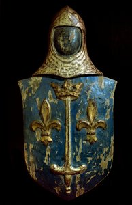 Honderdjarige Oorlog: het wapen van de familie Arc (Jeanne d