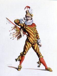 Il capitan Spavento (kapitein Fracasse) door Unknown artist