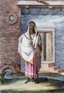 Indiase cultuur en beschaving: Hidjera, ballerina in India. door Unknown artist