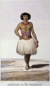 Inheemse van Oceanië - in "Eerste Zweedse omvaart" door Skogman Carl Johan Alfred, ed. Stockholm, Adolf Bonnier door Unknown artist
