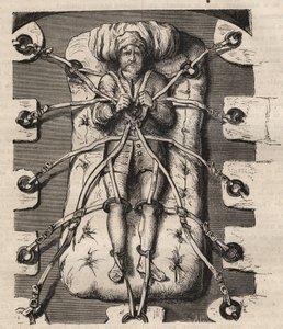 Ondervraging van Robert Francois Damiens door Unknown artist