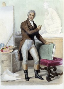 Jacques Louis David Franse schilder en tekenaar (1748-1825) - in 